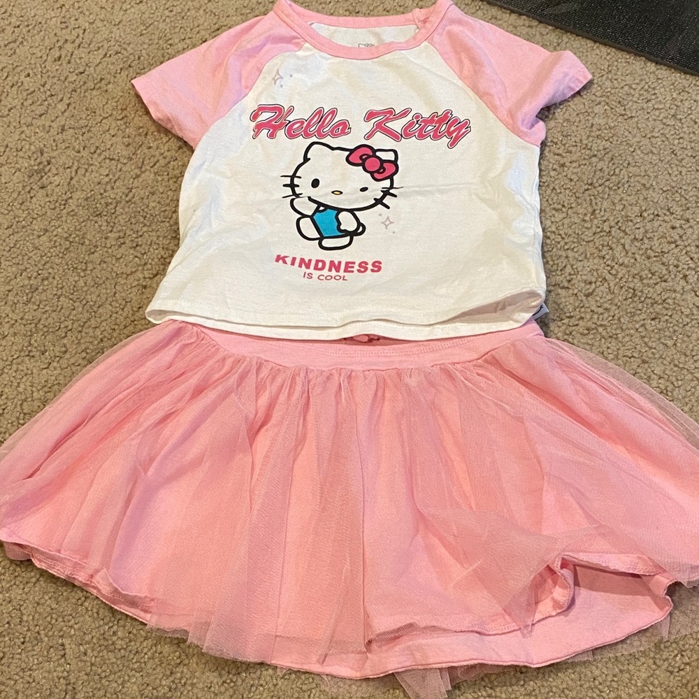 Hello Kitty Pink and White Playful Set